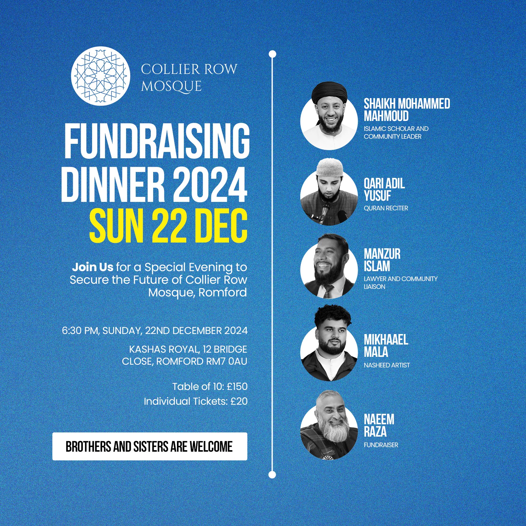 Fundraising dinner